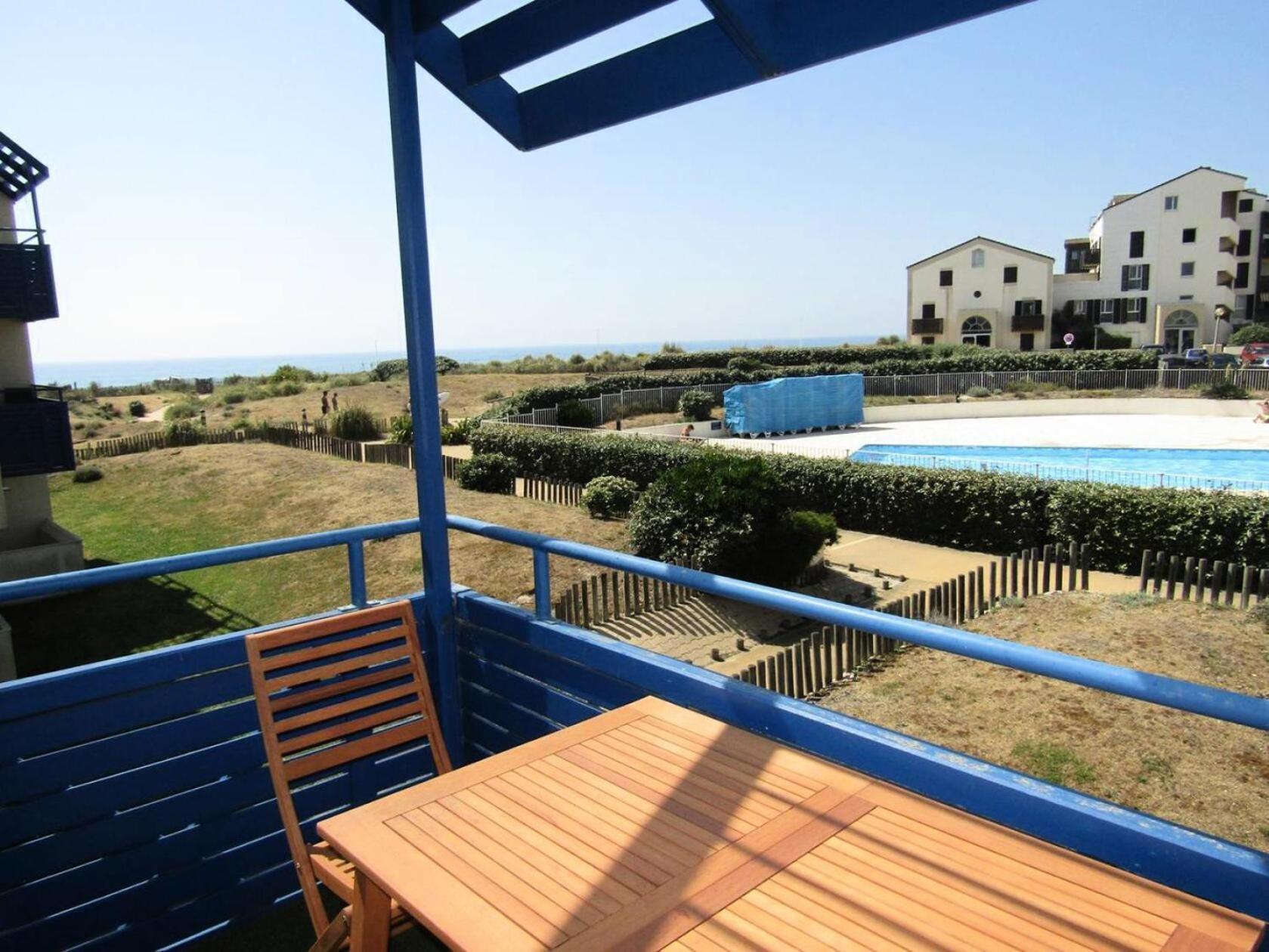 Apartment Bleu Marine - Familial Pour 6 Personnes, Vue Sur L'ocean, Avec Piscine Lacanau-ocean Mae-0901